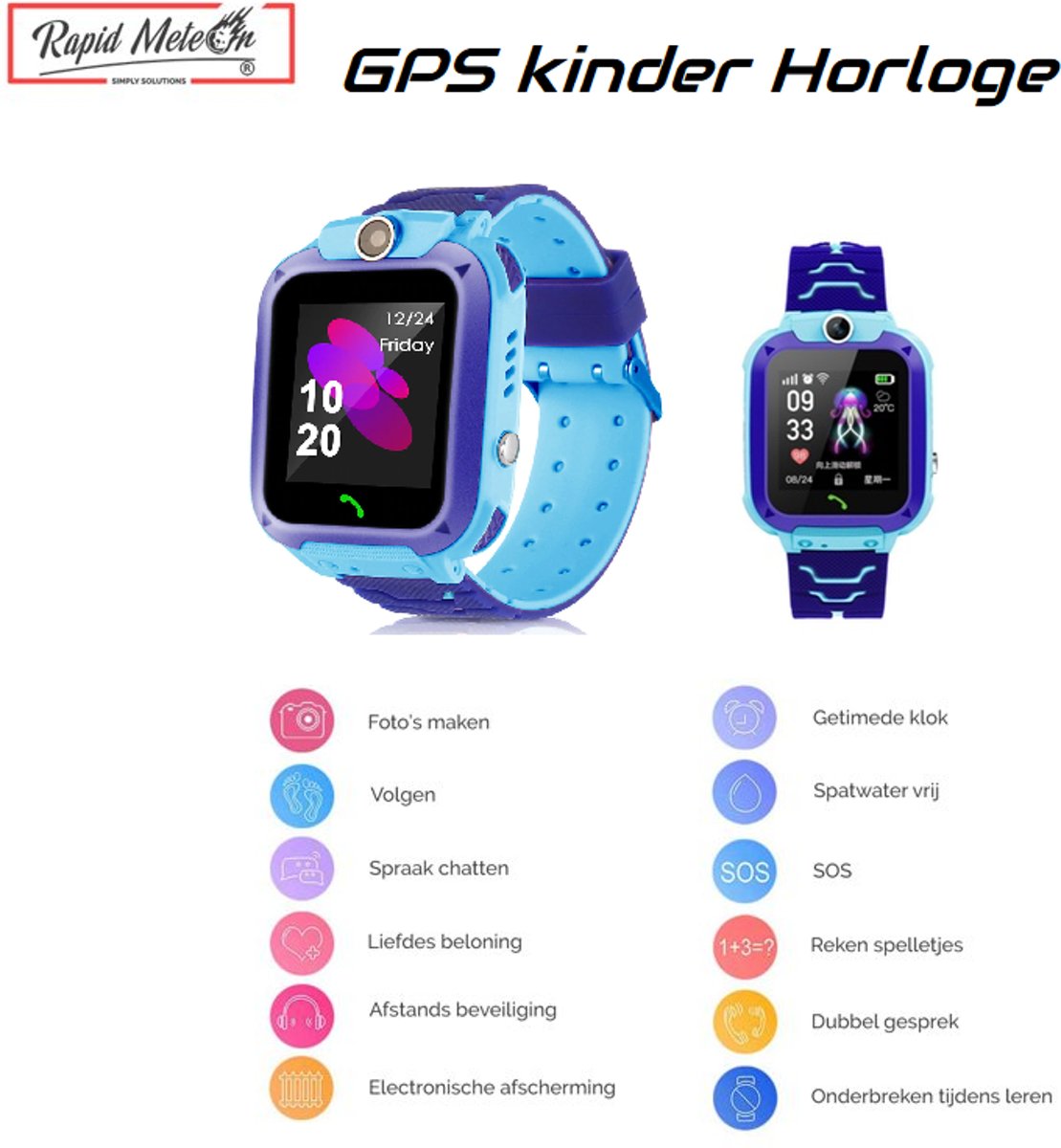 Kinder Horloge GPS